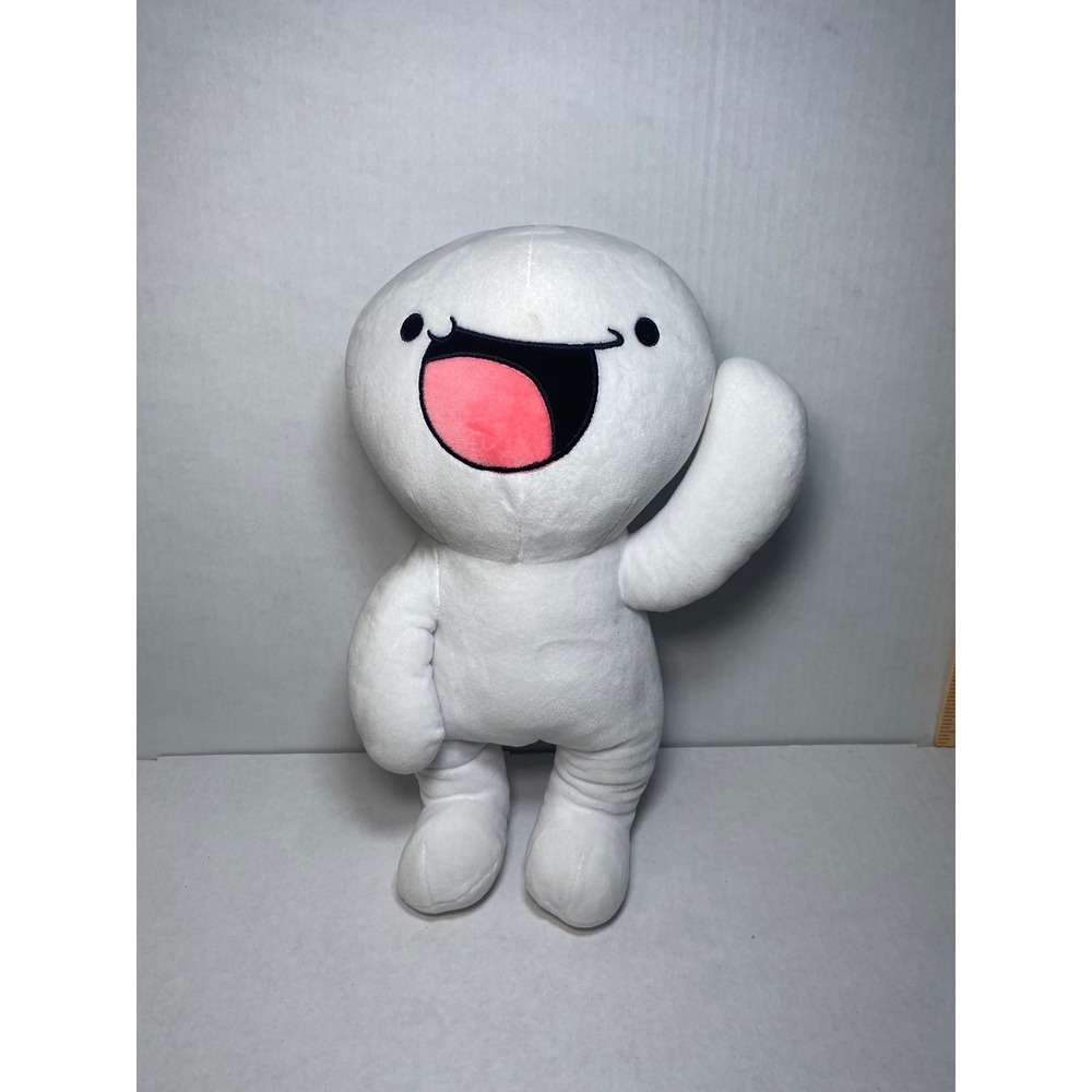 TheOdd1sOut James Plush Figure YouTube Creator Merch White 15 Inch Large